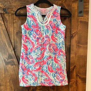 Lily Pulitzer shift dress. Girls size L